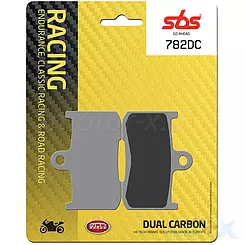 Klocki hamulcowe  karbonowe SBS Dual Carbon Racing 782DC