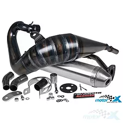 Wydech Giannelli Enduro Aluminium, Malaguti XSM, XTM / MBK X-Limit / Yamaha DTR, SM (E)