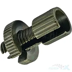 Śruba regulacji linki hamulcowej, gwint M8x1.25, do ATV / Suzuki GN125 