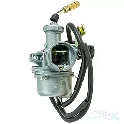 Gaźnik 70-110cc, gardziel 21.5mm, przepustnica 18mm, ssanie na linkę 139FMB 50 4T AC