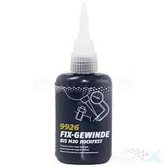 Klej do gwintów threadlock, czerwony "mocny" Mannol 9926 Fix-Gewinde Hochfest 50ml