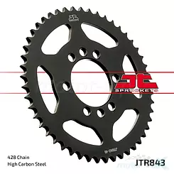 Zębatka tylna 428 JT Sprockets JTR843 [różna ilość zębów]