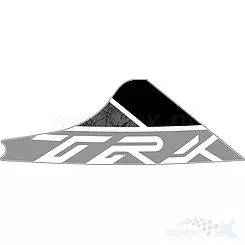 Naklejka prawa, żółty pojazd, Benelli TRK 502X Euro 4 2020