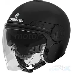  Kask otwarty Jet z blendą Caberg Uptown czarny mat