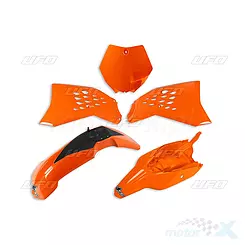 Zestaw osłon nadwozia pomarańczowy UFO Plast KTM SX 65 12-15