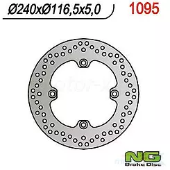 Tarcza hamulcowa NG 1095
