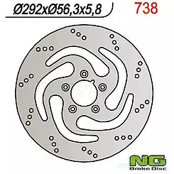 Tarcza hamulcowa NG 738