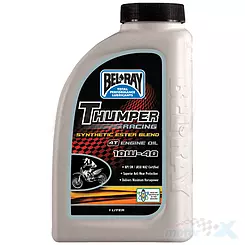 Olej silnikowy Bel-Ray Thumper Racing Ester Blend półsyntetyczny 4T 10W40 1L