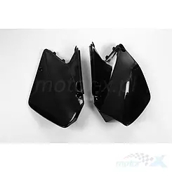 Osłony tylne górne komplet czarny UFO Plast Suzuki RM 125 / 250 06-