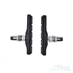 Klocki hamulcowe rowerowe, V-Brake, długość 72mm, z gwintem