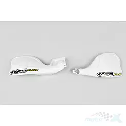 Osłony dłoni białe UFO Plast Yamaha YZ / YZF / WRF