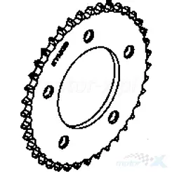 Zębatka tylna 428 42 zęby Kymco Quanon