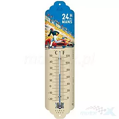 Termometr 24h le mans poster Nostalgic Art 80359
