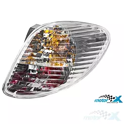 Lampa tylna z kierunkowskazem, prawa, biała, Piaggio X9 125-500 / X9 Evolution 125-500 (E)