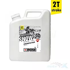 Olej do skuterów śnieznych 2T, truskawka, Ipone Snow Racing 2T syntetyczny 5L
