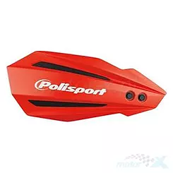 Osłony dłoni, handbary, uniwersalne, czerwone, Polisport Bullit