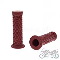Manetki komplet Leoshi  7/8"+1" 122mm czerwona
