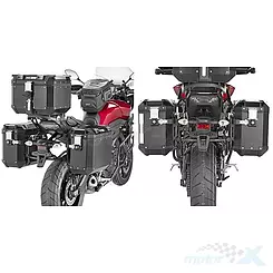 Stelaże kufrów bocznych MONOKEY CAM-SIDE, pod kufry KFR KFORCE ALU, Yamaha MT-09 850 Tracer (15-17)