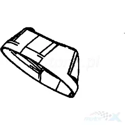 Osłona tłumika tylna Kymco AK 550