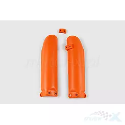 Osłony amortyzatorów pomarańczowe UFO Plast KTM SX 65 02-