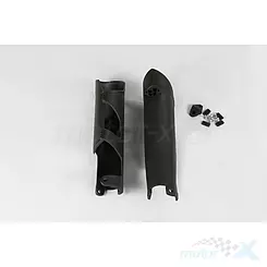 Osłony amortyzatorów czarne UFO Plast KTM SX / EXC / EXC-F 07-15