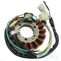 Stator iskrownik, stojan alternatora, uzwojenie alternatora Gauss Yamaha XT 225, TDM 225