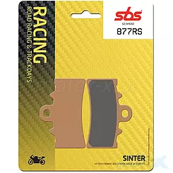 Klocki hamulcowe  spiekane SBS Sinter Racing 877RS