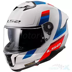 Kask integralny LS2 FF808 Stream II Vintage White Blue Red