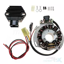 Stator iskrownik, stojan alternatora, alternator, z regulatorem napięcia Electrex G147/RR58 KTM / GAS GAS