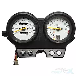 Licznik do 160km/h, 2 kostki piny żeńskie Benzer Shaft / Barton Fighter 1