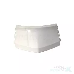 Łącznik osłon tylnych, osłona lampy tylnej, biała, Junak 106 / 107