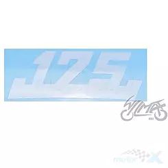 Naklejka pokrywy wsk 175