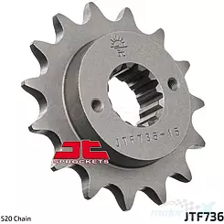 Zębatka przednia 520 15 zębów JT Sprockets JTF736