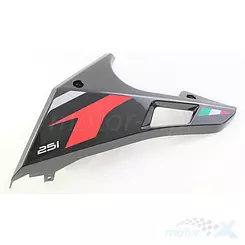 Osłona silnika dolna lewa, pług, czarna Benelli BN 251