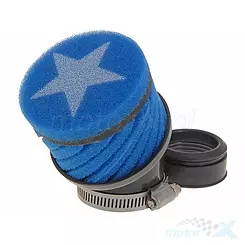 Filtr powietrza stożkowy 44mm 0° gąbka krótki Stage6 Racing