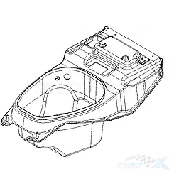 Schowek pod siedzeniem Kymco CV3 550
