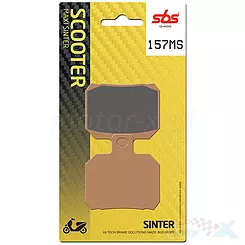 Klocki hamulcowe  spiekane SBS Sinter Maxi Scooter 157MS