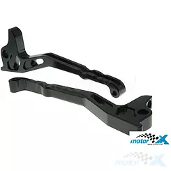 Dźwignie hamulców SSP CNC Type II, czarne, MBK Nitro / Yamaha Aerox
