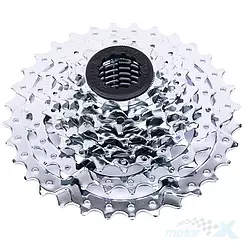 Wolnobieg rowerowy, 8 rzędów, Sram typ PG-850, 11-32 zębów, kaseta