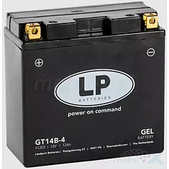 Akumulator żelowy Landport GT14B-4 12V 12Ah 151x70x147mm 190CCA