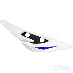 Osłona tylna górna lewa white Barton GT 125