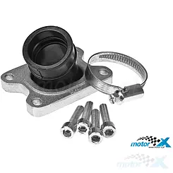 Króciec ssący Polini Evolution 360°, 25mm przelot / 28,5mm mocowanie, Aprilia / Derbi / Gilera                                  