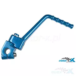 Dźwignia rozrusznika nożnego aluminium niebieska Vicma Minarelli AM6 / 1E40MB 50 2T LC