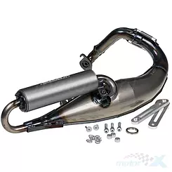 Wydech Giannelli Extra V2 Titanium, Peugeot AC / LC vertical (E)