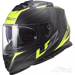 Kask integralny LS2 FF800 Storm II Nerve Matt Black Hi-Vis Yellow 