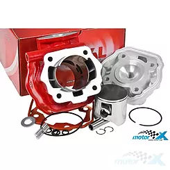 Cylinder kompletny z głowicą Airsal Racing X-TREM 80cc Derbi Senda / GPR -2005 (EBE / EBS)