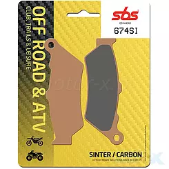 Klocki hamulcowe spiekane SBS Sinter Off Road 674SI
