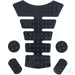Tankpad uniwersalny, silikon, czarny, Oxford Tank Grip