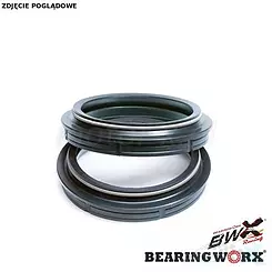 Uszczelniacze amortyzatorów przednich, pyłowe, 47x58x5x10.5mm Bearing Worx (DSK14001) (ARI106) (XICY8) (57-100)