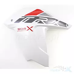 Osłona przednia boczna lewa biała BENELLI TRK 502X Euro 4